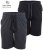 D555 Ryan Jersey Shorts 2-pack Black/Charcoal - Pantalones y cortos de chándal - Pantalones y Pantalones cortos de chándal - 2XL-12XL
