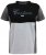 D555 Felix Couture Crew Neck Cut And Sew T-Shirt Black/Charcoal - Camisetas - Camisetas - 2XL-14XL