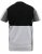 D555 Felix Couture Crew Neck Cut And Sew T-Shirt Black/Charcoal - Camisetas - Camisetas - 2XL-14XL
