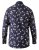 D555 Rooksey Floral Print Shirt Navy - Camisas - Camisas 2XL-10XL