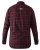D555 Holton Dark Red Checked Flannel Shirt - Camisas - Camisas 2XL-10XL