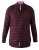D555 Holton Dark Red Checked Flannel Shirt - Camisas - Camisas 2XL-10XL