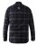 D555 Harwich Flannel Check Shirt Black - Camisas - Camisas 2XL-10XL