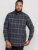 D555 Harwich Flannel Check Shirt Black - Camisas - Camisas 2XL-10XL