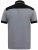 D555 Prinstead Pique Polo Shirt Grey - Polos - Polos 2XL-8XL