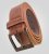 D555 Dylan Tan Bonded Leather Belt - Cinturones - Cinturones W40-W70/2XL-8XL