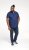 D555 James Short Sleeve Oxford Shirt Navy - Camisas - Camisas 2XL-10XL