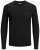 Jack & Jones Crew neck Knitted Sweater Black - Sudaderas - Sudaderas 2XL-12XL