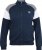 D555 JEFFREY Couture Zip Through Sweatshirt Navy - Sudaderas - Sudaderas 2XL-12XL