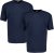 Adamo Marlon Comfort fit 2-pack T-shirt Navy - Camisetas - Camisetas - 2XL-14XL
