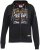 D555 KNEBWORTH Full Zip Hoody With Chest Print Black - Sudaderas - Sudaderas 2XL-12XL