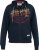 D555 WORCESTER Full Zip Hoody With Brooklyn Chest Print - Sudaderas - Sudaderas 2XL-12XL
