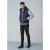 D555 Willie Hooded Quilted Jacket with Fleece sleeves - Chaquetas - Chaquetas Tallas Grandes 2XL-8XL