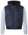 D555 Willie Hooded Quilted Jacket with Fleece sleeves - Chaquetas - Chaquetas Tallas Grandes 2XL-8XL