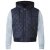 D555 Willie Hooded Quilted Jacket with Fleece sleeves - Chaquetas - Chaquetas Tallas Grandes 2XL-8XL