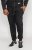 D555 Buckingham Cuffed Jogger With Side Pockets Black Tall Sizes - ROPA DE HOMBRE MT-6XLT - Tamaños de talle alto