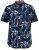 D555 FINLEY Hawaiian AO Print Shirt Navy - Camisas - Camisas 2XL-10XL