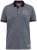 D555 KEMSTON Birds Eye Pique Polo Navy/White - Polos - Polos 2XL-8XL