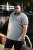 D555 KEMSTON Birds Eye Pique Polo Navy/White - Polos - Polos 2XL-8XL