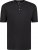 Adamo Silas Regular fit Serafino T-shirt Black - Camisetas - Camisetas - 2XL-14XL