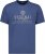 Adamo Sandro Regular fit Slub effect T-shirt Indigo Blue - Camisetas - Camisetas - 2XL-14XL