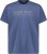 Adamo Simon Regular fit Printed T-shirt Denim Blue - Camisetas - Camisetas - 2XL-14XL