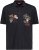 Adamo DURBAN Regular fit Polo Shirt Black - Polos - Polos 2XL-8XL