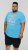 D555 AARON Surfers Paradise Printed Crew Neck T-Shirt Turquoise - Camisetas - Camisetas - 2XL-14XL