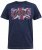 D555 DENNIS Official AC/DC Printed Crew Neck T-Shirt Navy Reno - Camisetas - Camisetas - 2XL-14XL