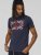 D555 DENNIS Official AC/DC Printed Crew Neck T-Shirt Navy Reno - Camisetas - Camisetas - 2XL-14XL