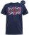 D555 DENNIS Official AC/DC Printed Crew Neck T-Shirt Navy Reno - Camisetas - Camisetas - 2XL-14XL