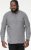 D555 RADCLIFFE Cross Hatch Soft Touch Slub Long Sleeve Shirt With Chest Patch Pocket Charcoal - Camisas - Camisas 2XL-10XL