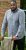 D555 RADCLIFFE Cross Hatch Soft Touch Slub Long Sleeve Shirt With Chest Patch Pocket Charcoal - Camisas - Camisas 2XL-10XL