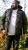 D555 DOMENIC Quilted Puffer Jacket With Half Micro Fleece Lining And Hood Black - Chaquetas - Chaquetas Tallas Grandes 2XL-8XL