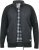 D555 MARSDEN Hybrid Knitted Jacket With Bonded Fleece Lining Black - Chaquetas - Chaquetas Tallas Grandes 2XL-8XL