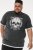 D555 DARREN Skull Printed T-Shirt With Double Layer On Hem & Cuff Black Reno - Camisetas - Camisetas - 2XL-14XL