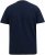 D555 SANDFORD Double Layer On Neck Ribs And Hem Waffle Textured T-Shirt Navy - Camisetas - Camisetas - 2XL-14XL