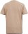 D555 SANDFORD Double Layer On Neck Ribs And Hem Waffle Textured T-Shirt Beige - Camisetas - Camisetas - 2XL-14XL
