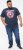 D555 ROGERS Official Captain America Printed T-Shirt Dark Navy - Camisetas - Camisetas - 2XL-14XL