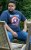 D555 ROGERS Official Captain America Printed T-Shirt Dark Navy - Camisetas - Camisetas - 2XL-14XL
