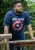 D555 ROGERS Official Captain America Printed T-Shirt Dark Navy - Camisetas - Camisetas - 2XL-14XL