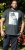D555 MARTIN Official Batman Printed T-Shirt Washed Black - Camisetas - Camisetas - 2XL-14XL