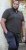 D555 RAUL AOP Jersey Polo With Jacquard Collar, Ribs And Chest Pocket Black - Polos - Polos 2XL-8XL