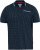 D555 OAKLEY AOP Jersey Polo With Jacquard Collar, Ribs And Chest Pocket Navy - Polos - Polos 2XL-8XL