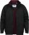 D555 Rudy Showerproof Fleece Lined Jacket With Packaway Hood - Black - Chaquetas - Chaquetas Tallas Grandes 2XL-8XL