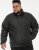 D555 Rudy Showerproof Fleece Lined Jacket With Packaway Hood - Black - Chaquetas - Chaquetas Tallas Grandes 2XL-8XL