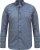 D555 MANGALA Geometric AOP Long Sleeve Shirt With Concealed Button Down Collar Navy - Camisas - Camisas 2XL-10XL