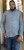 D555 MANGALA Geometric AOP Long Sleeve Shirt With Concealed Button Down Collar Navy - Camisas - Camisas 2XL-10XL