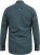 D555 MORGAN Micro AOP Long Sleeve Shirt With Concealed Button Down Collar Navy - Camisas - Camisas 2XL-10XL