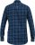 D555 SONNY Navy Check Long Sleeve Shirt With Chest Patch Pocket & Button Down Collar Navy Check - Camisas - Camisas 2XL-10XL
